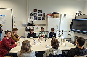 Schülerinnen und Schüler zu Besuch an der Hochschule Pforzheim