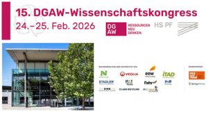 Ankündigung DGAW Wissenschaftskongress mit Foto vom Campus Hochschule Pforzheim