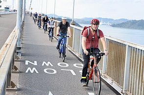 Radweg „Shimanami Kaido“